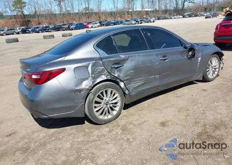 2021 Infiniti Q50 Luxe Awd from USA, damaged, VIN JN1EV7BR5MM751785